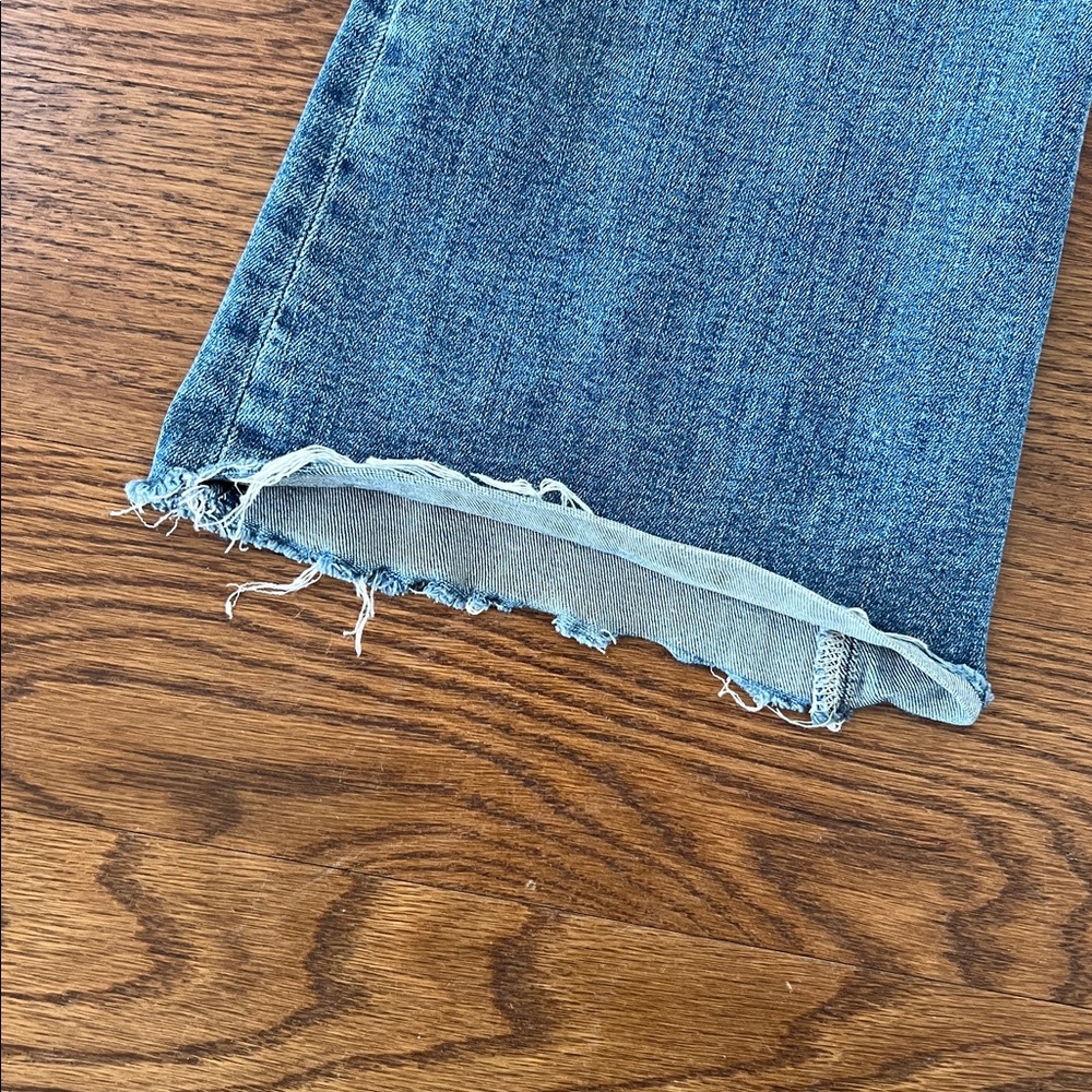 MOTHER Light Blue High-Rise Flare Jeans - Picture 13 of 13